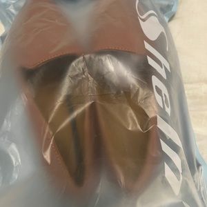 Brown SHEIN slip ons